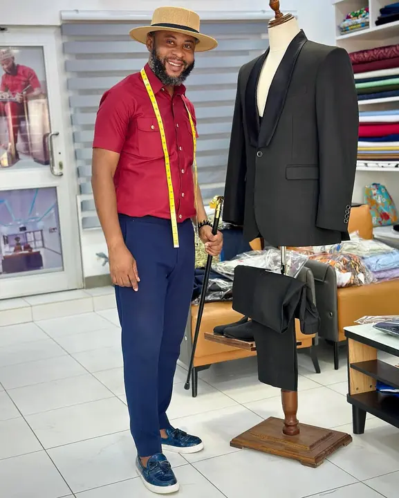 Our CEO in the showroom